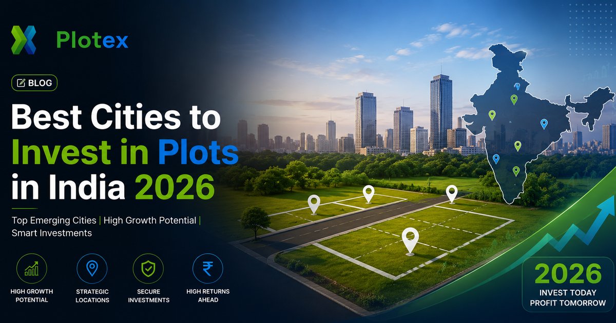 Best Cities to Invest in Plots in India 2026