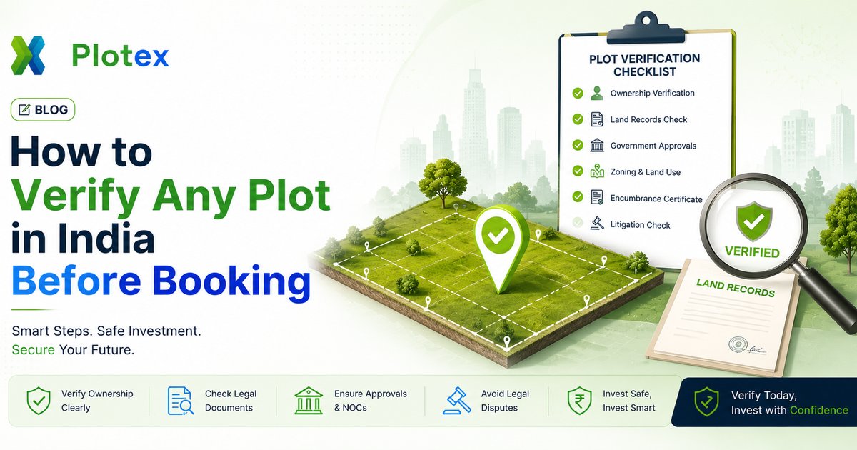 How to Verify Any Plot in India Before Booking