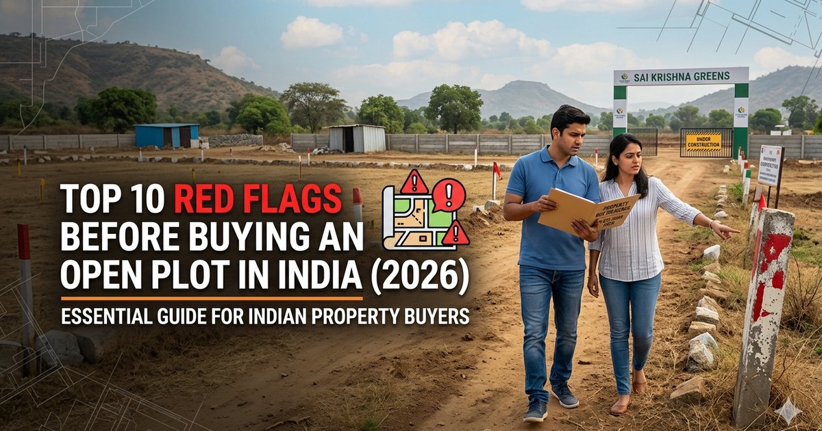 Top 10 Red Flags Before Buying an Open Plot in India