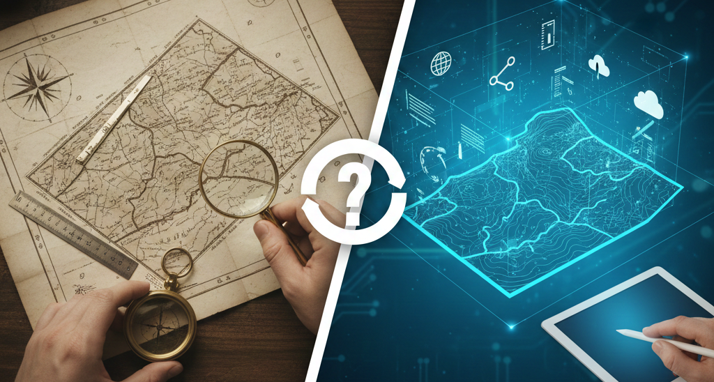 Digital 3D Maps vs Traditional Paper Maps Comparison