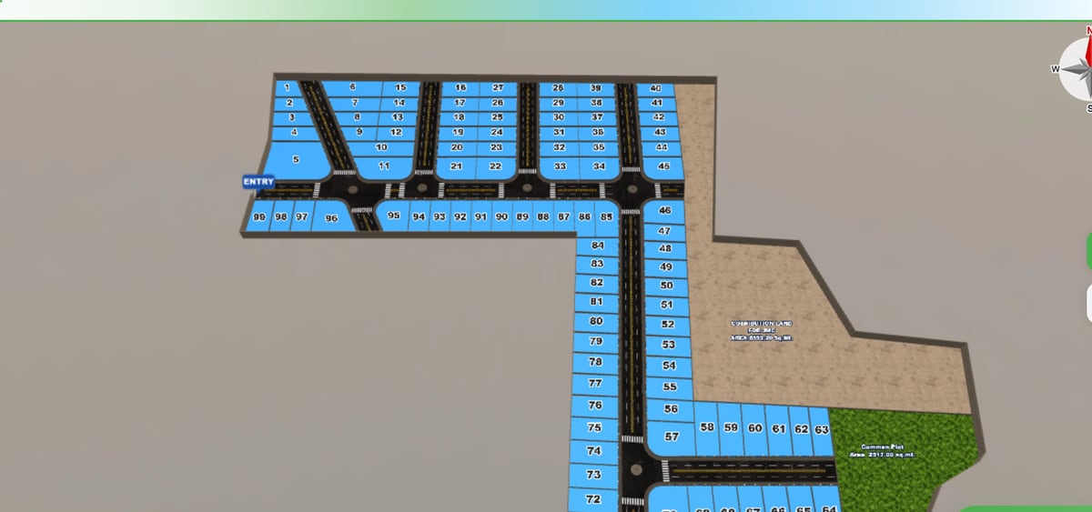 Interactive 3D plot view generated by Plotex from a 2D layout